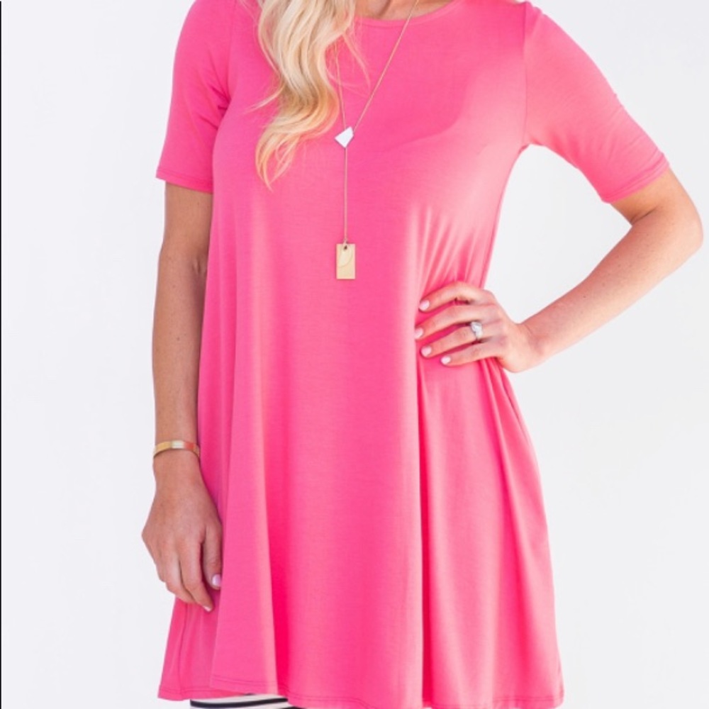 Agnes & Dora Swing Tunic Coral (XS)